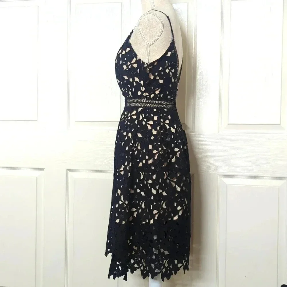 Aqua Capsule Black Lace Dress - Picture 4 of 7